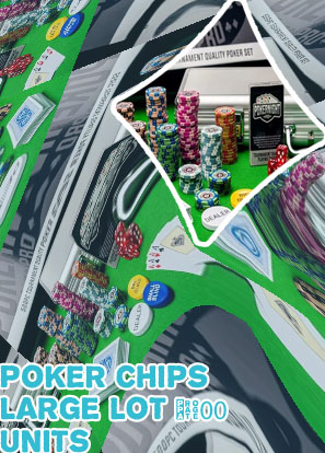 Large poker chips