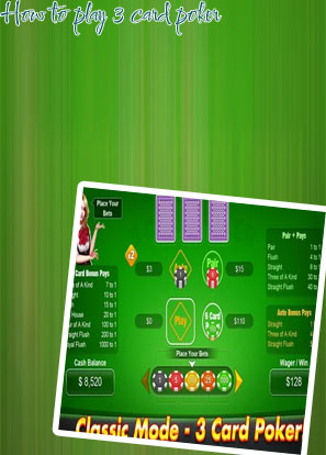 Three card poker online for free