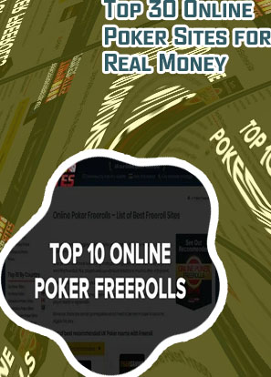 Top online poker sites for real money