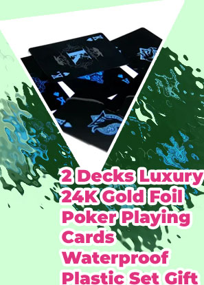 Waterproof poker set